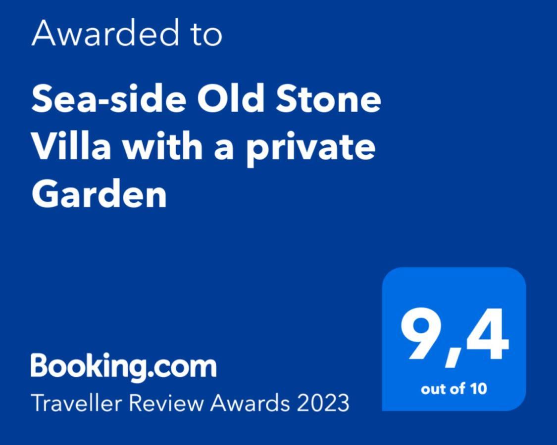 Sea-Side Old Stone Villa With A Private Garden Budva Dış mekan fotoğraf